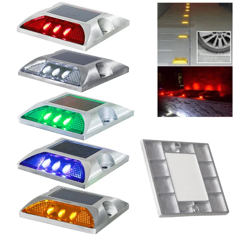 Waterproof Aluminum Led solar road stud light solar power road marker