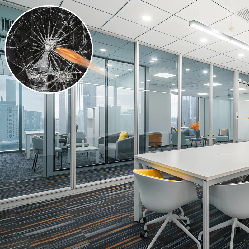 Free Sample Chat Me Get 14mil bullet proof car armored vehicle security shatterproof window tint film house window safety film