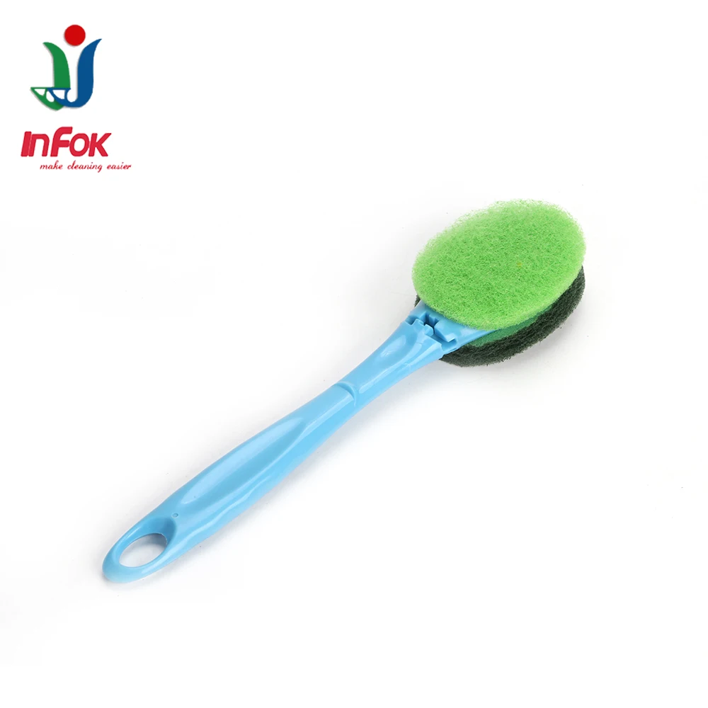 Cheap Price Bathroom Durable Cleaning Scrubber Brush With Long Handle