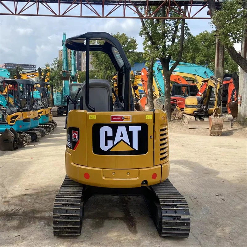 Мини-экскаватор Caterpillar Cat 302 5 экскаватор 2 тонны микро многофункциональная техника Лидер продаж