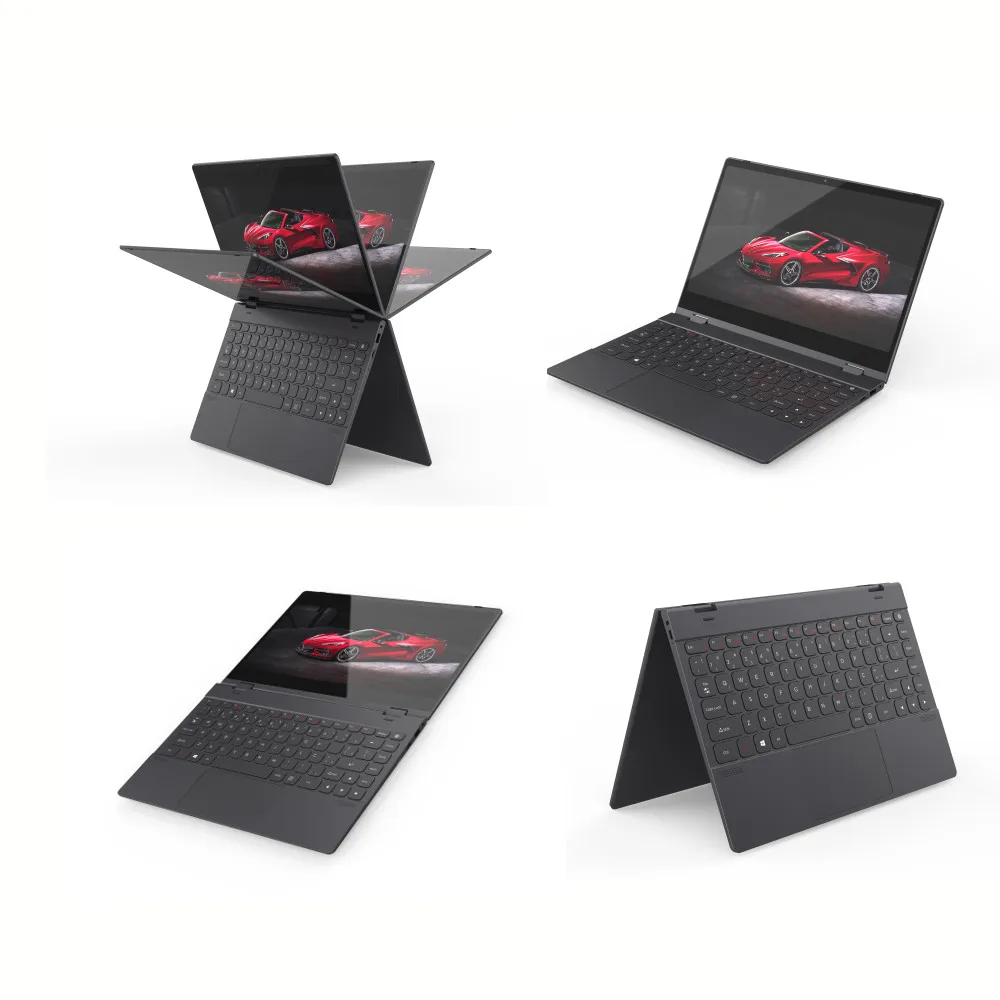 14 дюймов 360 градусов вращающийся сенсорный игровой ноутбук компьютер win10 win11 Intel 11th тигра озеро core I3 I5 I7 ноутбуки