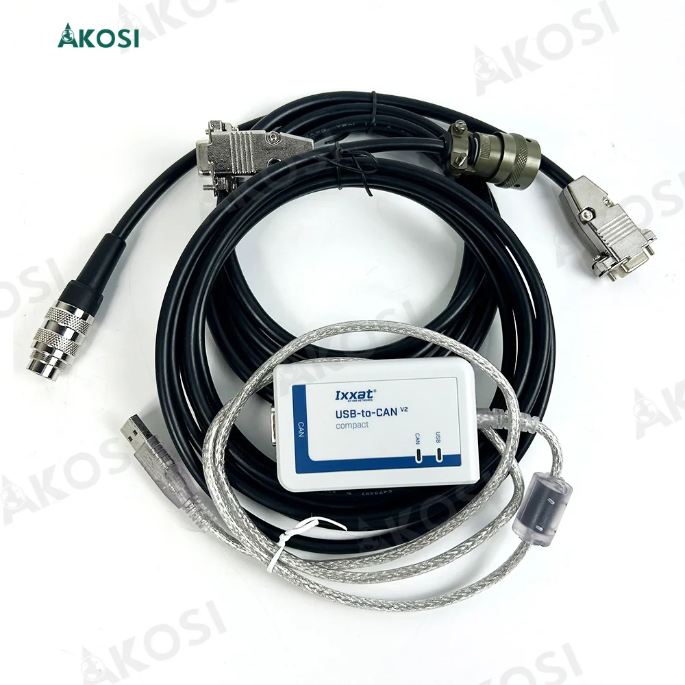 Диагностический сканер MTU диагностический набор USB-to-CAN Diasys 2 74 MEDC ADEC полный комплект + кабель