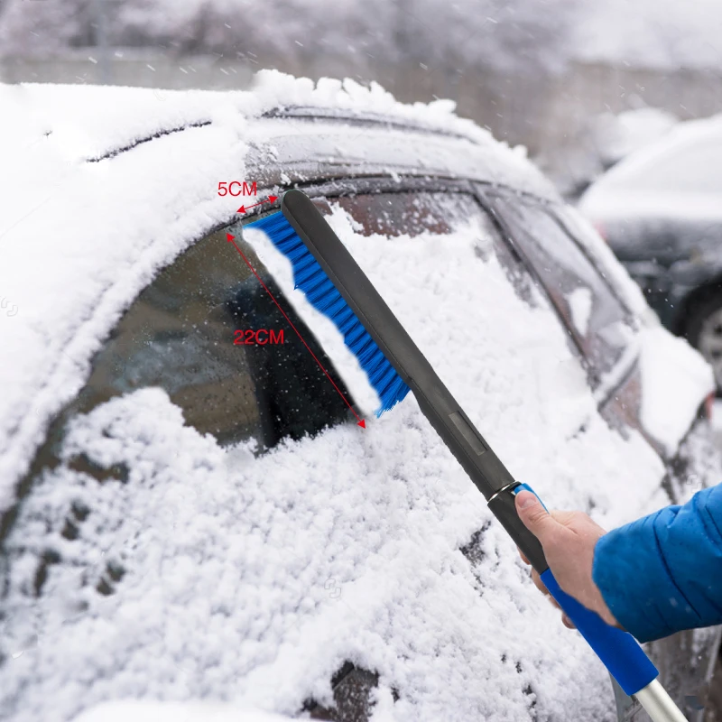 New arrival hot sell car cleaning ice scraper snow broom removal detachable snow brush for car