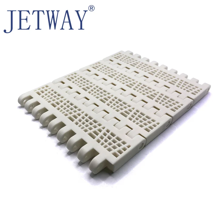 Jetway OPB FLUSH GRID POM PP conveyor equipment fitting pitch belting finger transfer plates