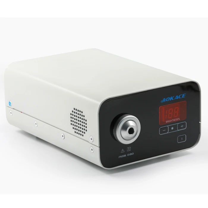 2024Hot Sale 30W Mini LED Light Source for Medical Optical Instruments with 1.8m Fiber Cable Large in Stock