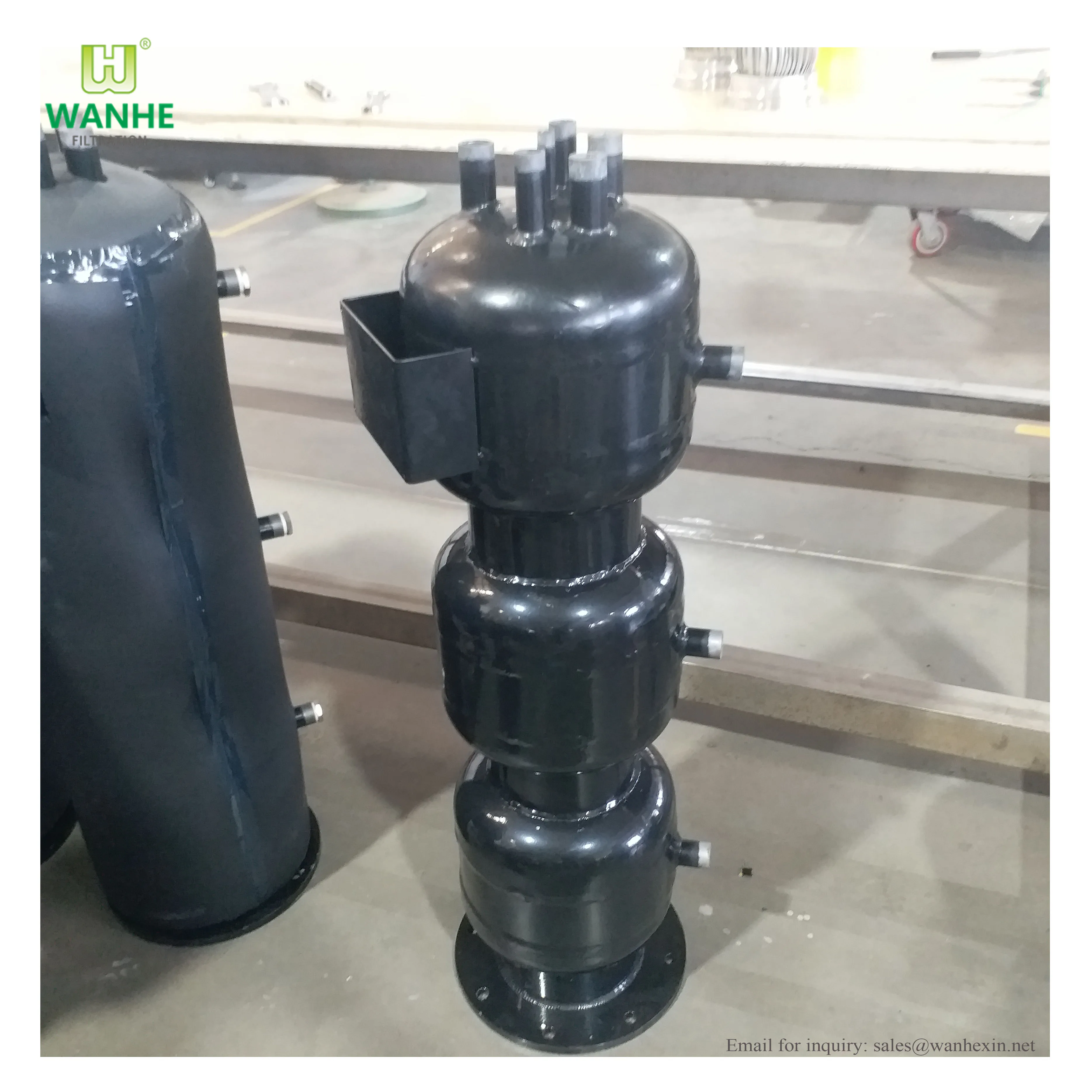 Top quality New Design H2O CO2 Storage Tank Refrigerant Oil Separator Pressure Vessel