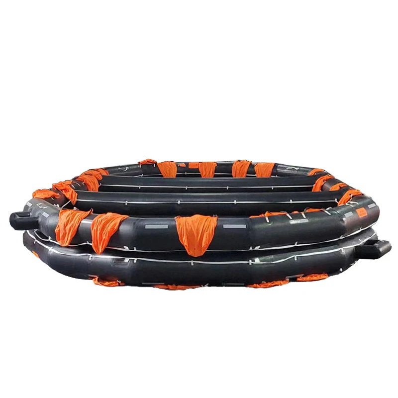 Highly recommended factory direct sale price HAF-K open reversible inflatable liferaft hot sale
