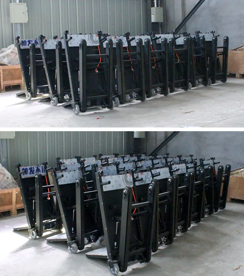 Portable Electric Stair Climbing Dolly Foldable Power Hand Truck Stair Climber Hand Cart Trolley