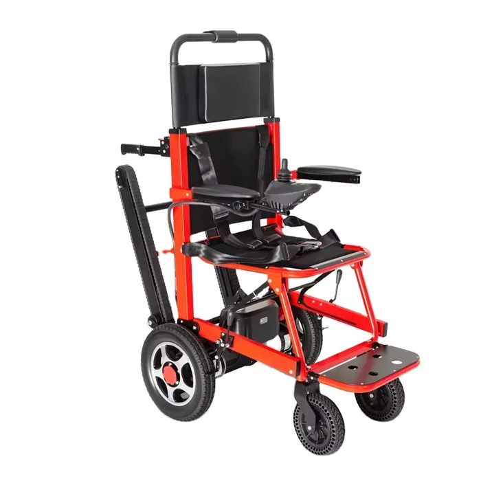 BDST210 Folded Aluminium Alloy Hand Trolley Stretcher Adjustable Slow and Fast Electric Stair Climber