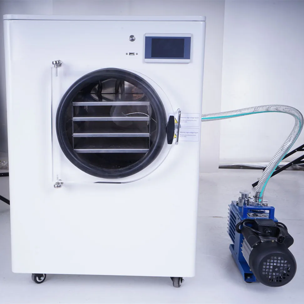 Buy Excellent Quality Home Use Food Flower Plant Mini Lyophilization Freeze Dryer Machine With Stoppering