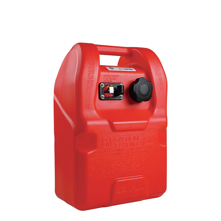 Marine Boat Fuel Gasoline Tank Jerry Can Plastic Hdpe 6 Gallon Gas Diesel Can