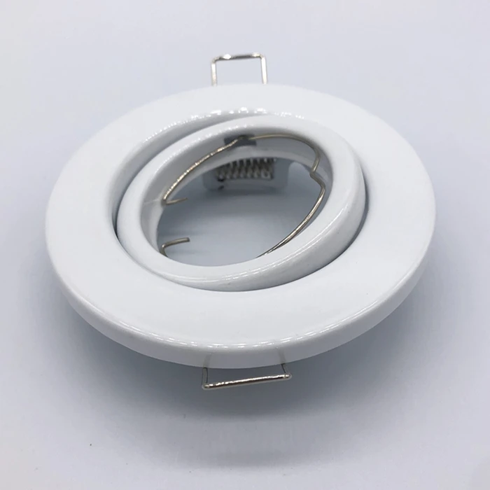 Modern lighting  Halogen Gu10 mr16 Adjustable Round Recessed Ceiling Downlight fixture