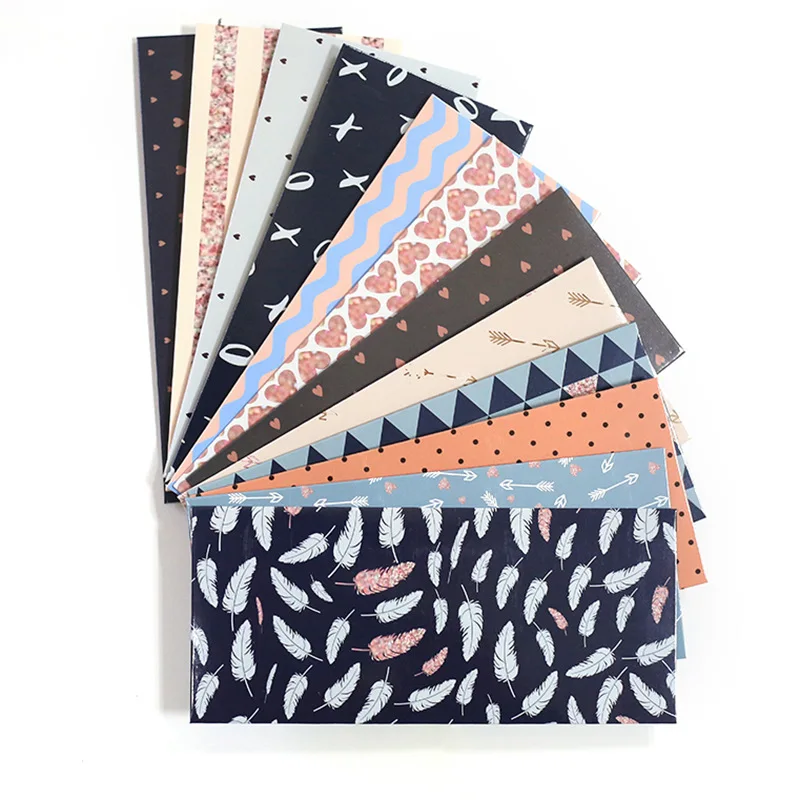 Thick Customized Wholesale Budget Sheets Paper Budget Envelopes for Money in Stock Ready to Ship with Small MOQ