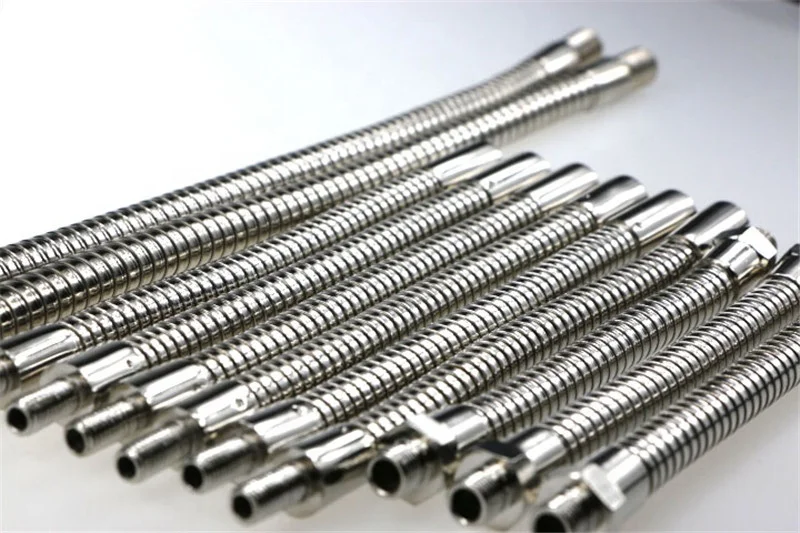 Flexible microphone gooseneck tube