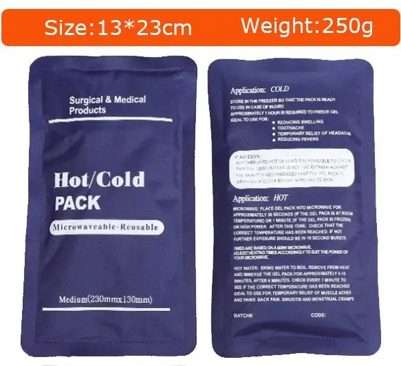 Hot Sale Reusable Medical Ice Bag Heat Therapy Wrap Instant Hot Cold Gel Pack