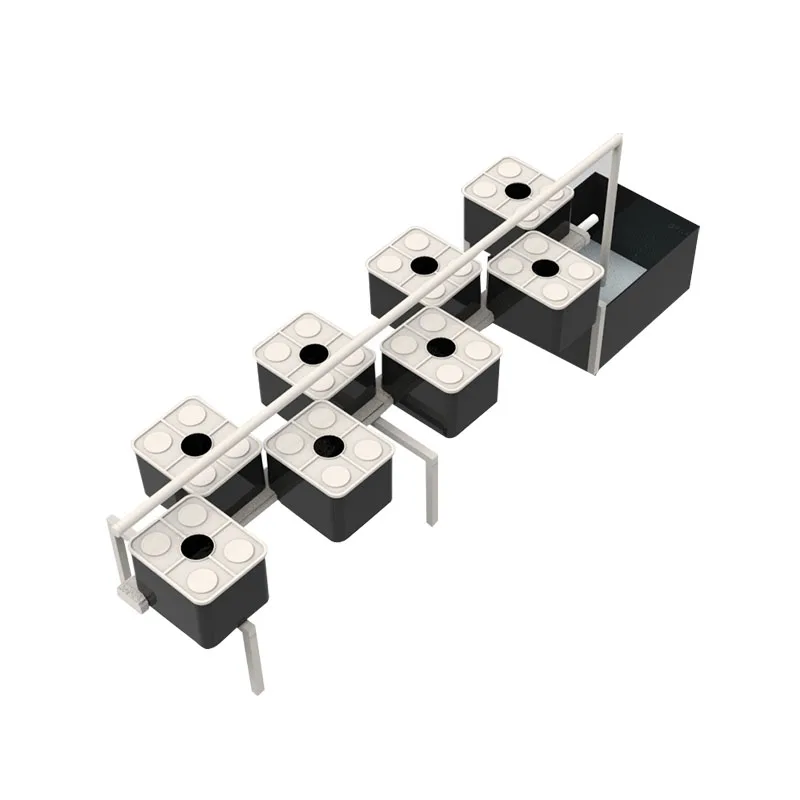 Grow High Quality Greenhouse Commercial Modern Complete Aquaponics Aeroponics Dutch Bucket System