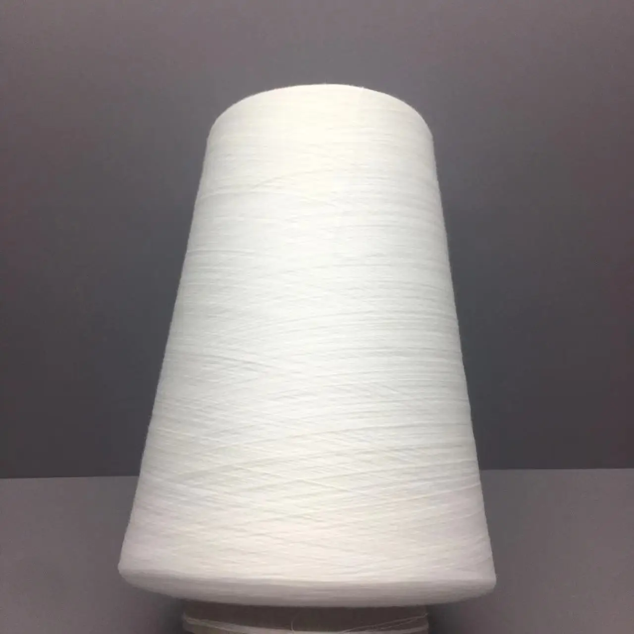 100% spun polyester yarn high tenacity polyester spun yarn for fabric