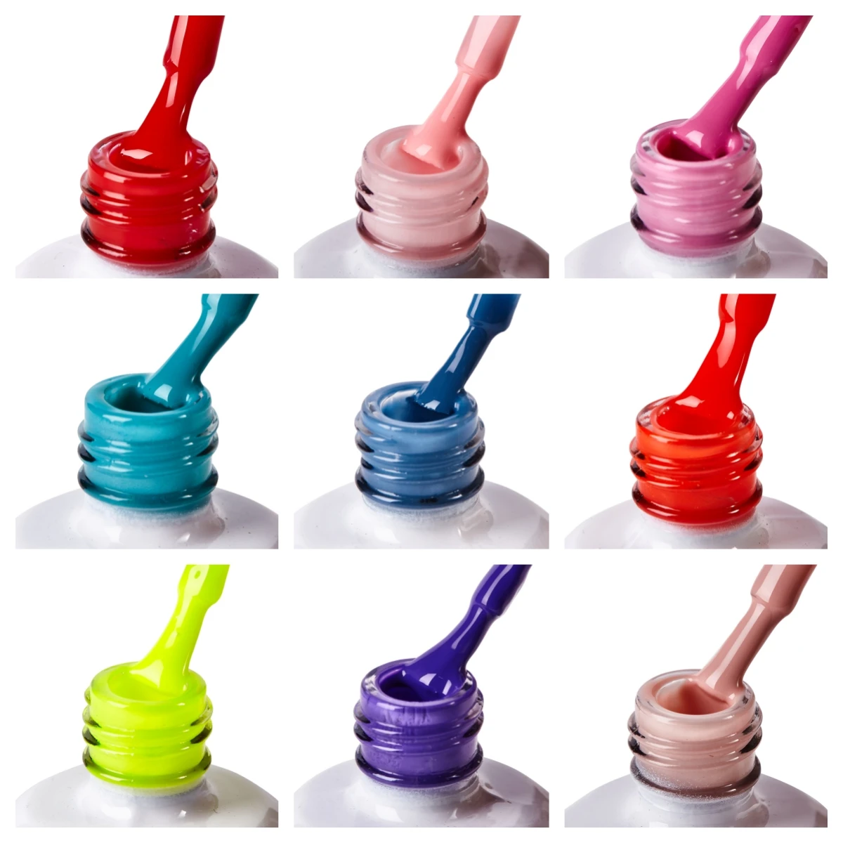 Free Color Card Low MOQ Unique Customized 120 Color Natural Color Nails Gel Polish 15ml OEM ODM Nail Supplies Gel Uv