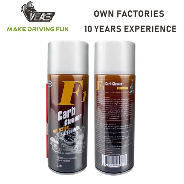 F1 450ml carburetor cleaner for carb cleaning