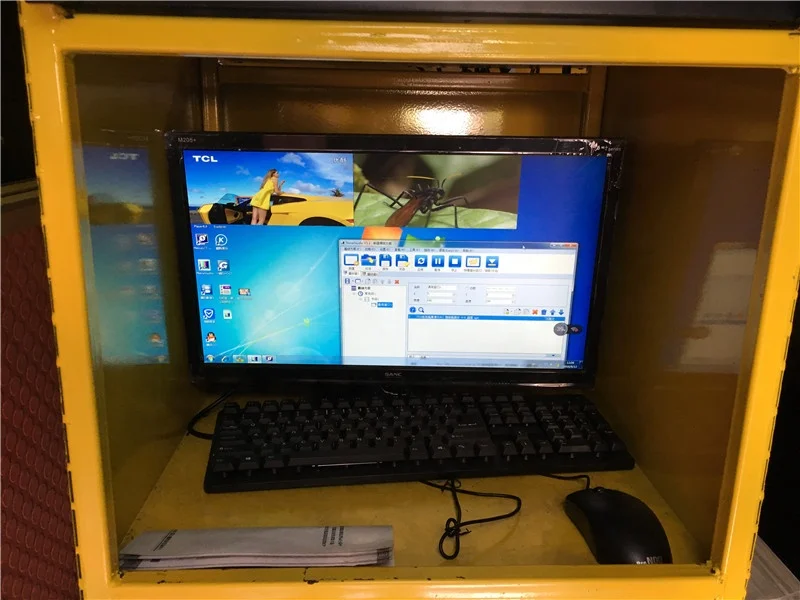 Полноцветный мобильный рекламный фургон 4x2 HOWO P6 P5