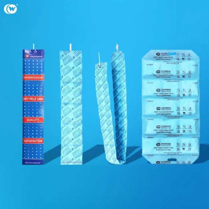 Natural and Dry Container Desiccant Pole with Calcium Chloride