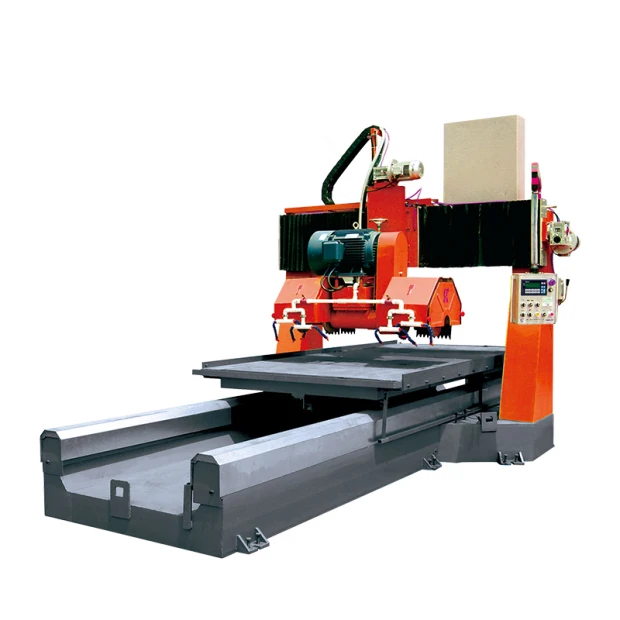 Stone block cutting gantry machine gang saw machine for granite