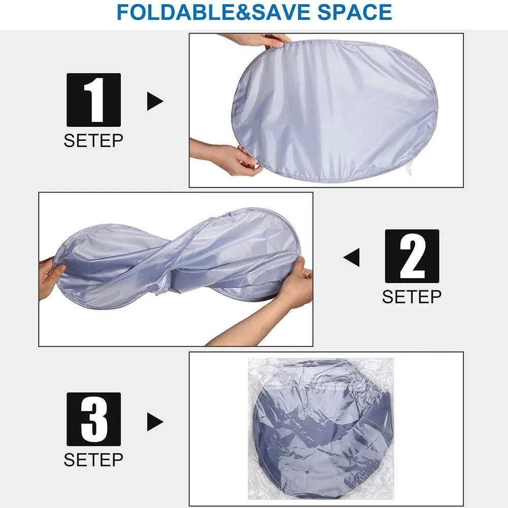 New male OEM Waterproof Beard Apron Beard Trimming Bib Folding Shaving Cloth beard grooming bib