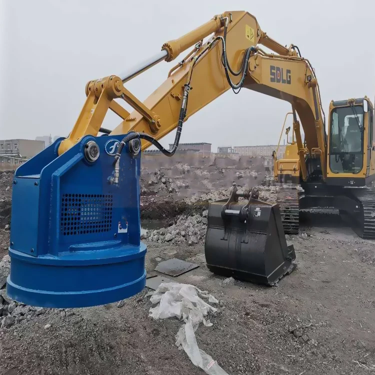 Manufacturer high quality electro metal scrap lift magnet circular lifting magnet for lifting steel plates