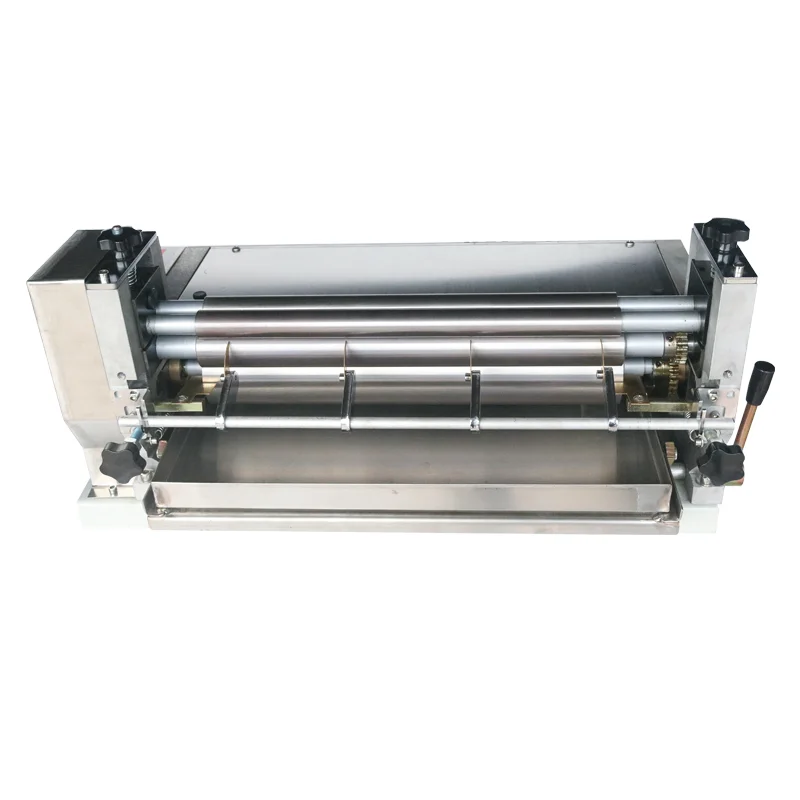 JS-600A 600mm Desktop Electric Manual Paper Pasting Box Cold Gluing Machine With Cheap Price