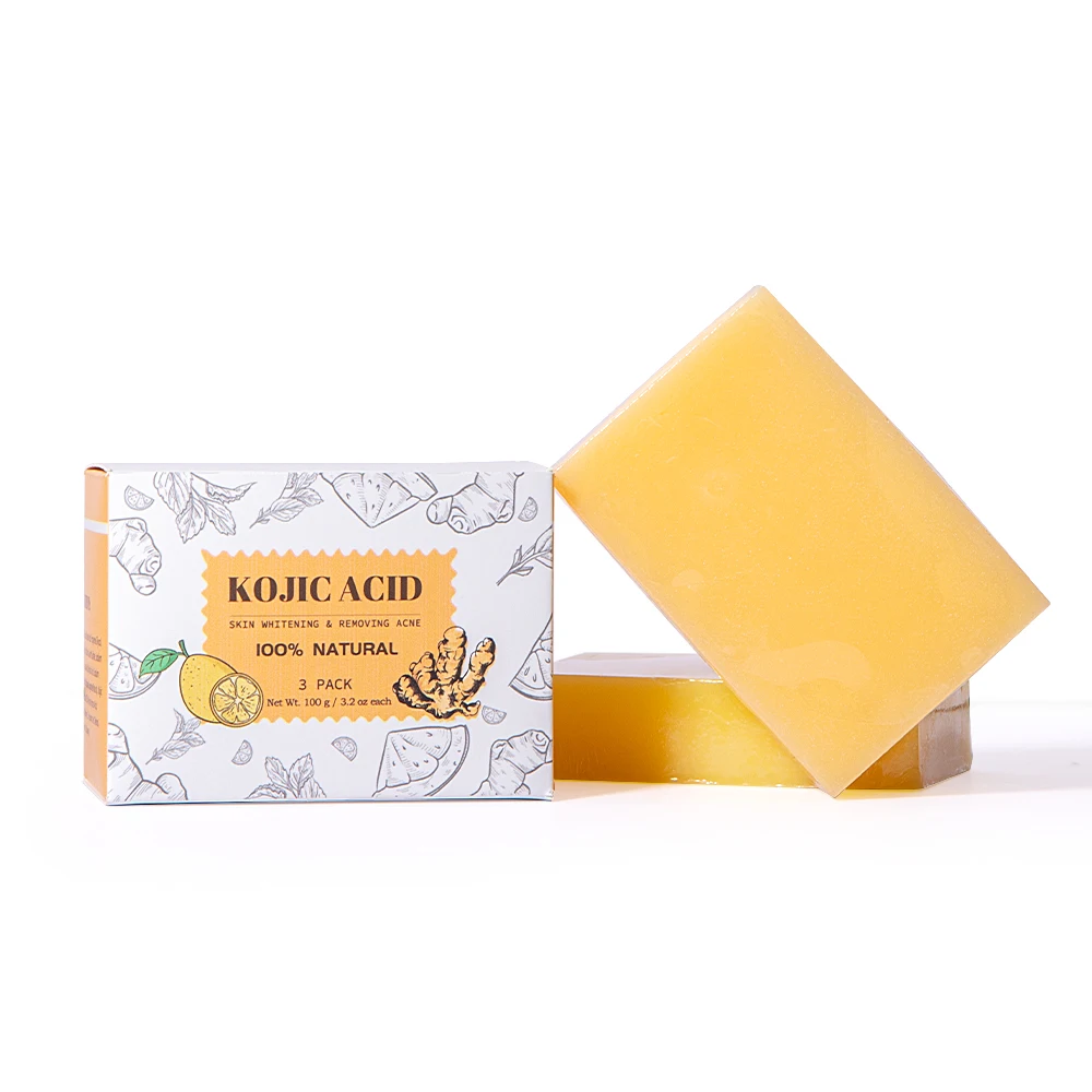 Skin Whitening Collagen Face Papaya Glutathione and Kojic Handmade Gluta Kojic Soap