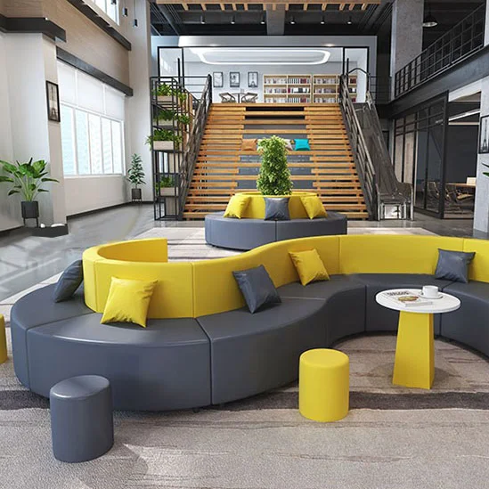 hotel furniture sleeper sofa For 5 Star Hotel Lobby Furniture