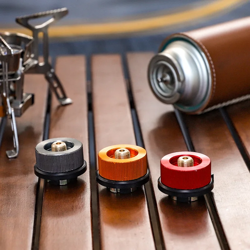 Gas Convert Adapter, Camping Gas Bottle Adapter, Camping Stove Connector Gas Bottle Adaptor for Butane Canister