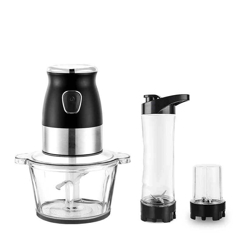 2L Household Food Processor Food Mixer Fruit Juicer Meat Chopper Electric Multifunctional Chopper Blender