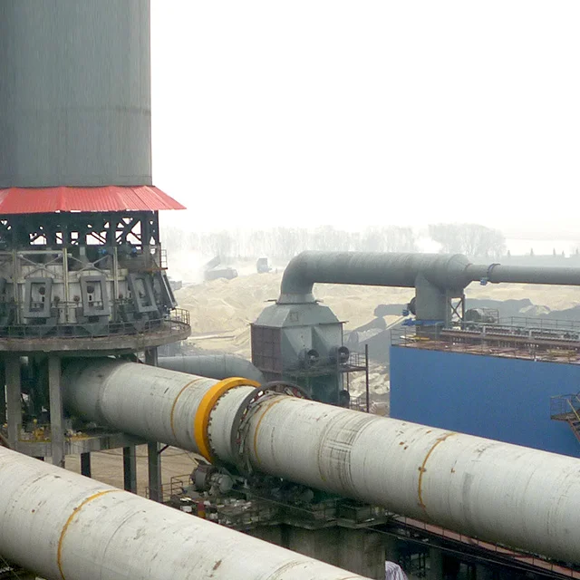 Chemical rotary kiln for Metakaolin, Titanium dioxide, Alumina, Vermiculite, Iron ore pellets
