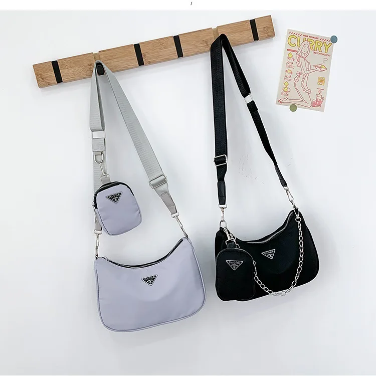 
Женская модная сумка для подмышек из двух частей Корейская версия уличная сумка для мобильного телефона легкая и удобная дорожная сумка для отдыха 