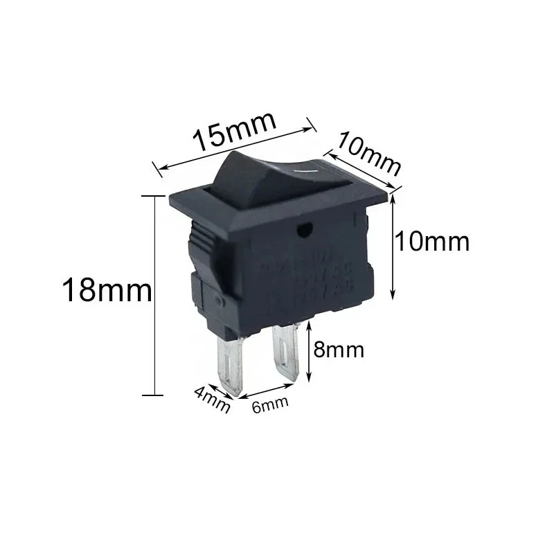 Professional Manufacturing 250volt 125volt Ac Round Square 20A 12v Rocker Switch