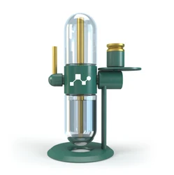 Portable Multi-Function Gravity Hookah Complete Set with 360 Rotating Glass hookah set