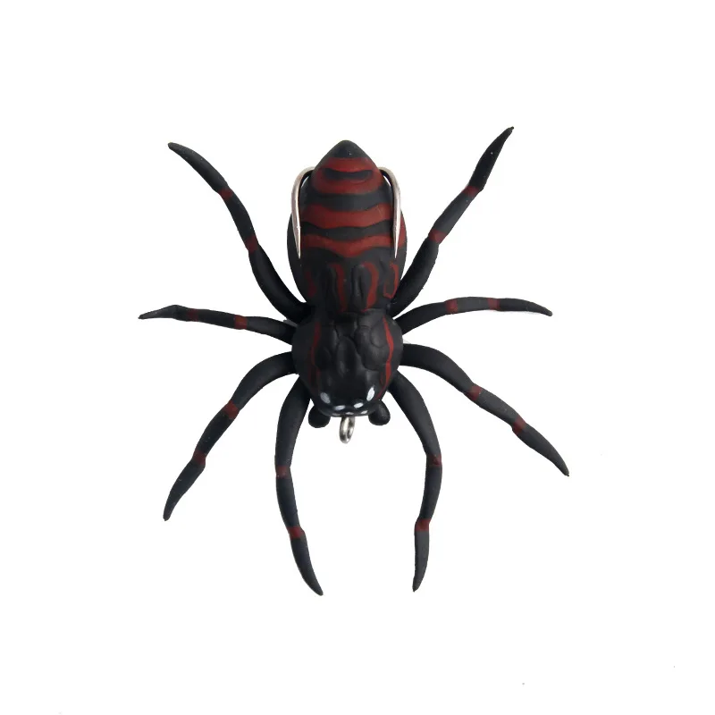 New product 4.7cm 6g silicone spider freshwater sea fishing soft bait