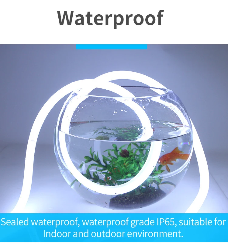 24V 110V 220V 240V working voltage Waterproof full color rgb led neon flex