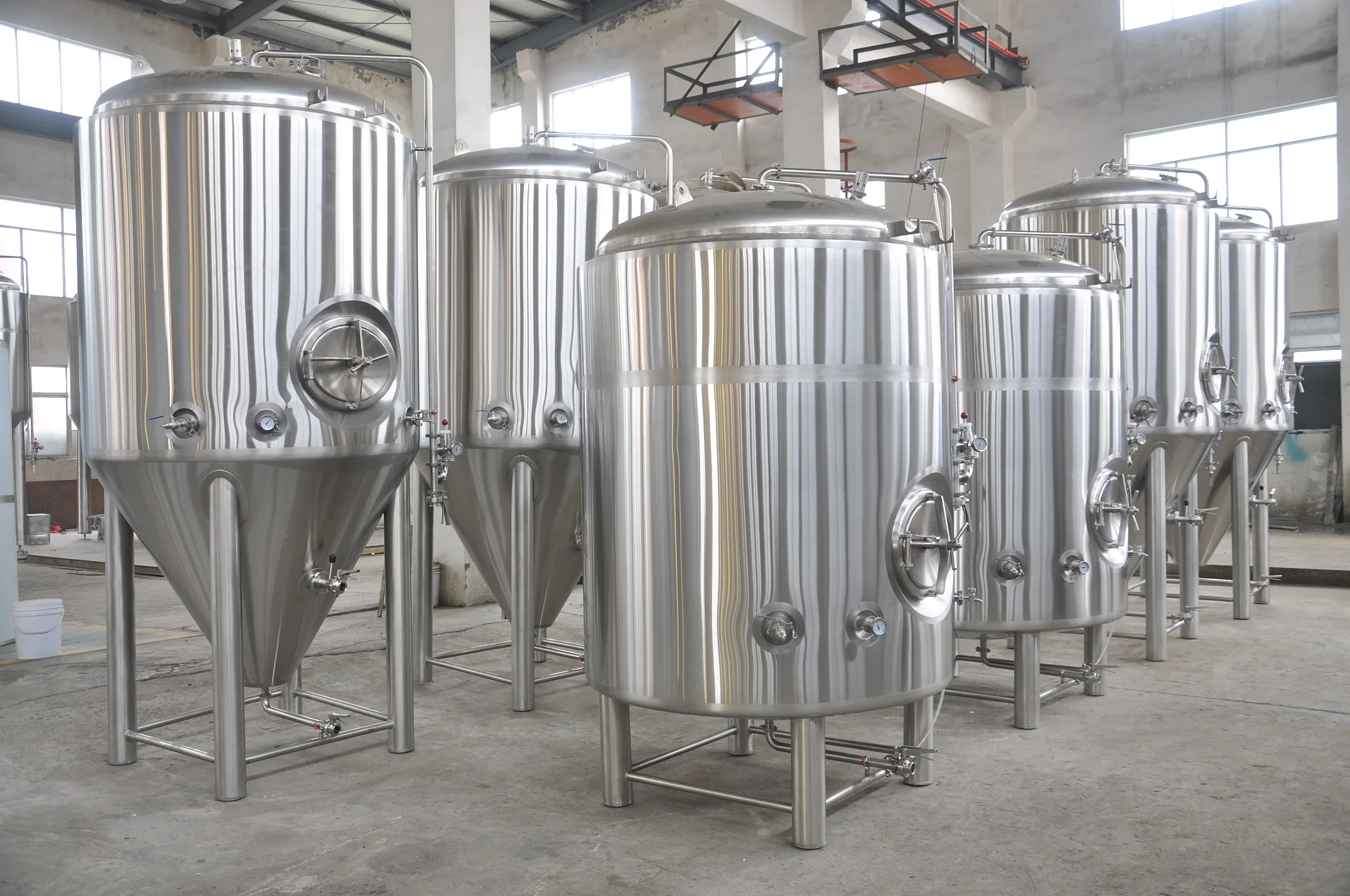 
CE approved 40bbl stainless steel beer fermenter | Beer manufacturing equipment for brewery | Beer brewing machinery for brewery 