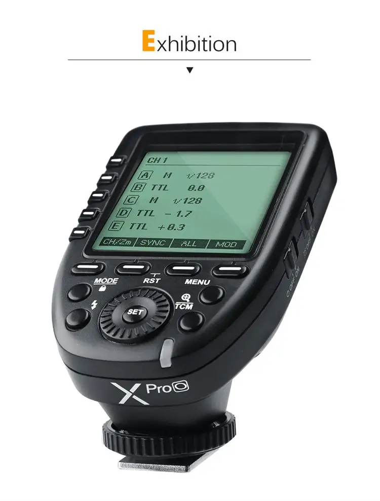 Беспроводной триггерный передатчик Godox Xpro 2,4G TTL для Canon, Nikon, Sony