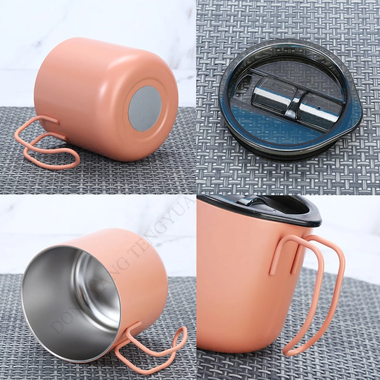 TY Customized Smart Beer Sublimation Double Wall Stainless Steel Vacuum Travel Coffee Thermos Mug With Handle