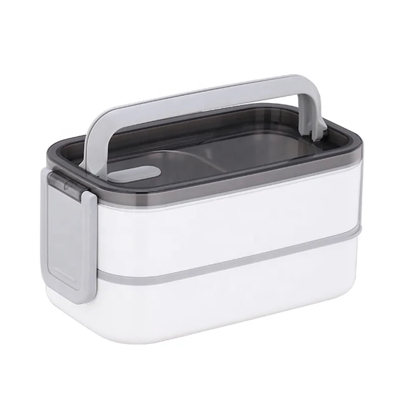 Stackable Airtight Keep Food Hot 304 Stainless Steel and Plastic Tiffin Lunch Box Bento Food Storage Container for Adults & Kids