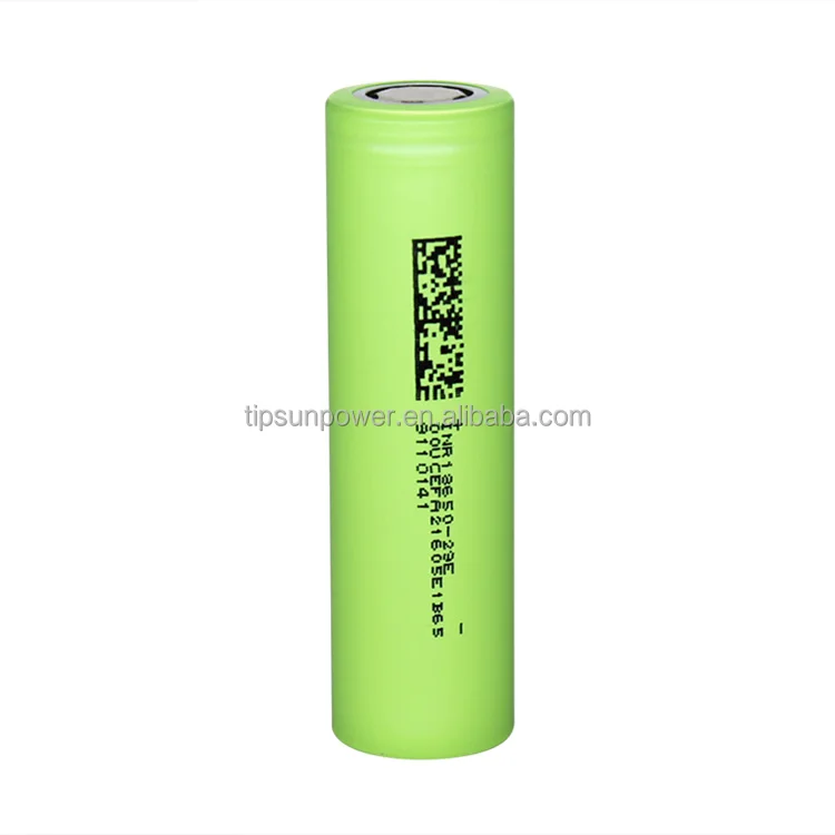 Tipsun 2600mAh 3.7V 18650 li-ion rechargeable battery