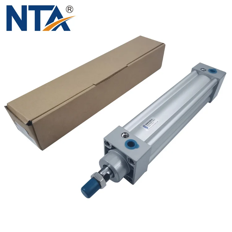 China Factory  ISO15552 ISO6431 VDMA24562 SI Series Double Acting Pneumatic Air Cylinders