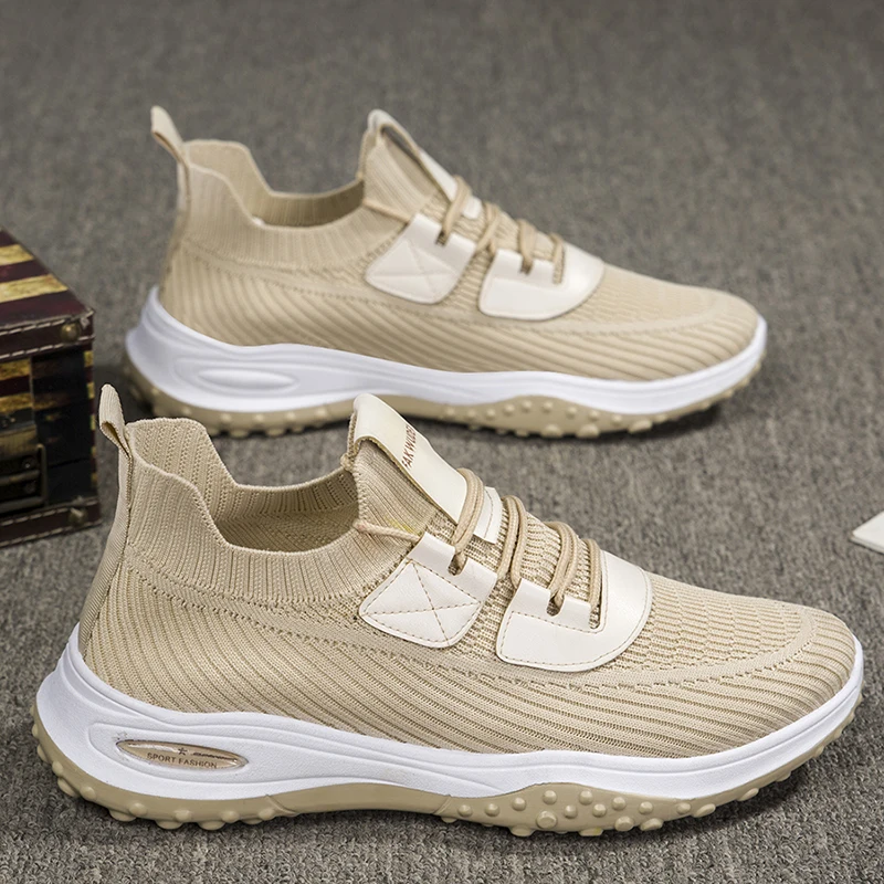 wholesale men fashion breathable light weight sneakers running sports shoes cheapest designer shoes