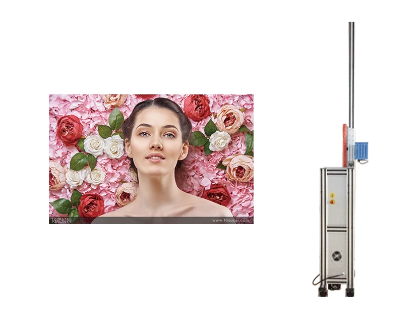High End Atmosphere Remote Control Automatic Wall Painting Machine