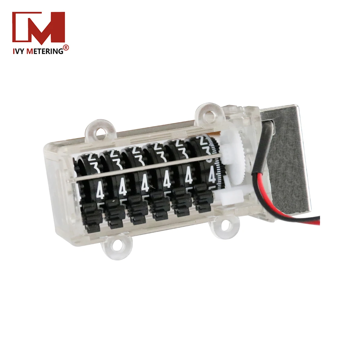 Оптовая продажа с завода, 3,0-5,5 В, 7-значный метр, счетчик вращающегося колеса с дисплеем 7 + 1