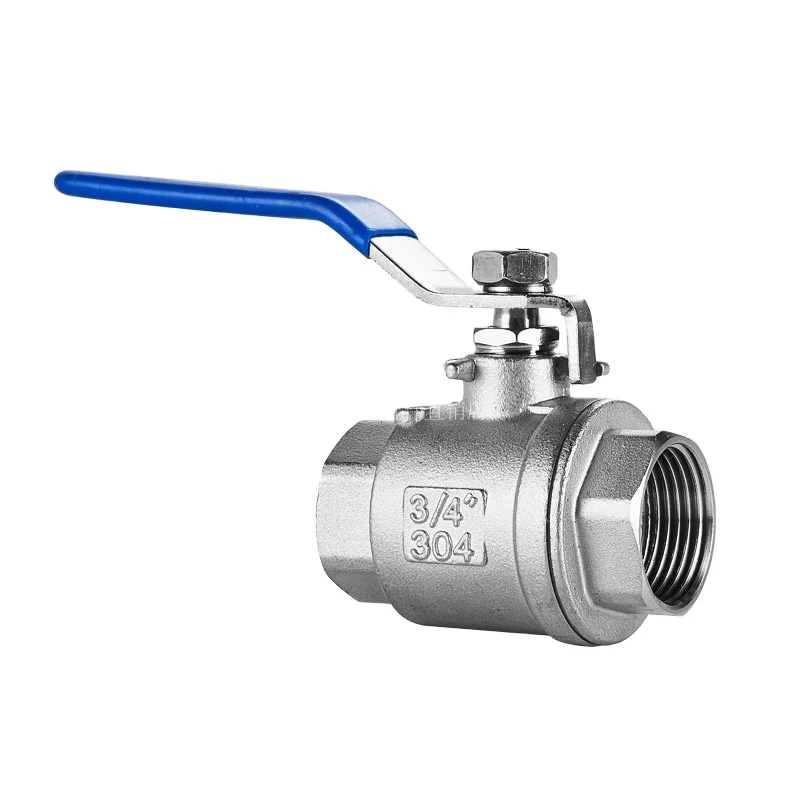 SS304 DN100 stainless steel pipe fitting Female threaded   manual control Ball Valve