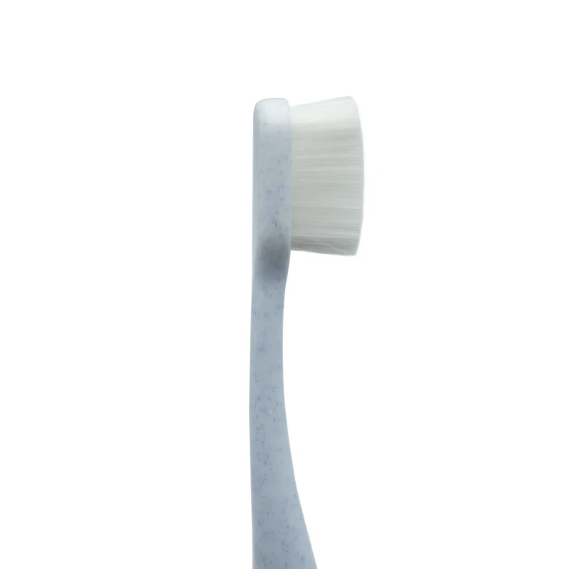Lula Wheat Straw Natural 10000 Floss Bristles Microfiber Ultra Soft-bristled Adult Nano Toothbrush For Sensitive Teeth Oral Gum